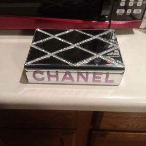 Designer inspired mirror jewelry box